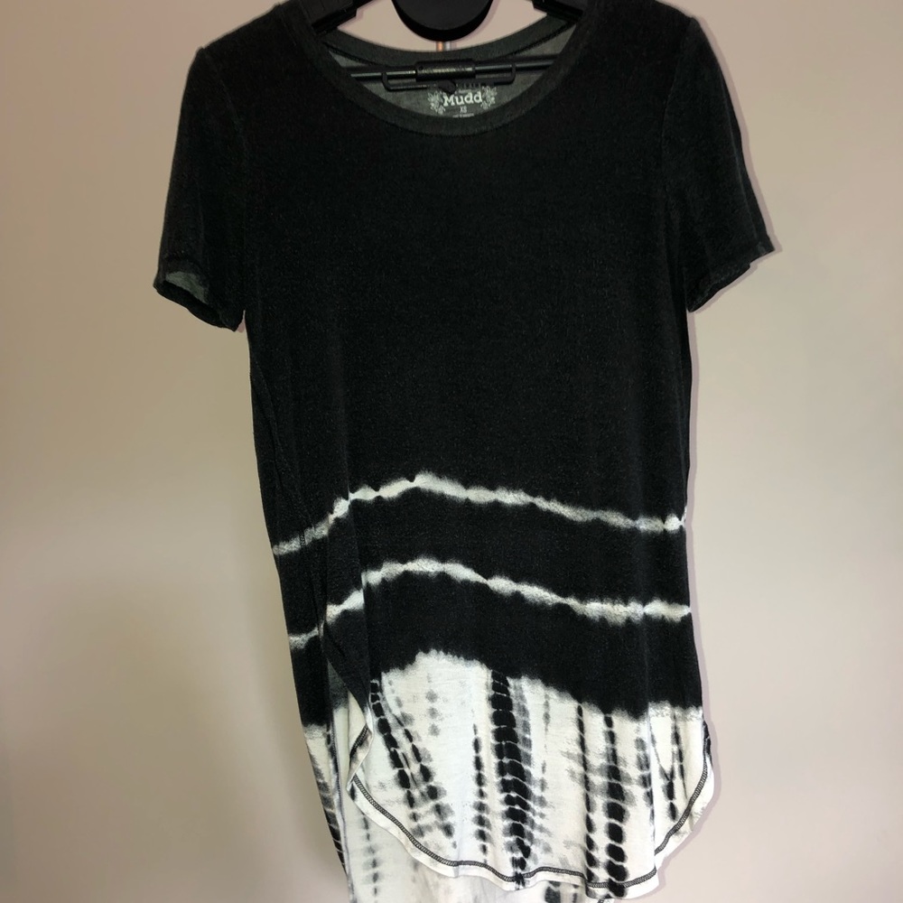 Mudd Black and White Shirt